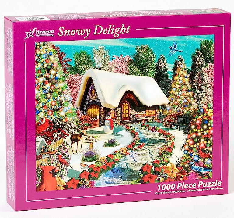 Snowy Delight - Vermont Christmas Company puzzle collectible [Barcode 871241009363] - Main Image 4