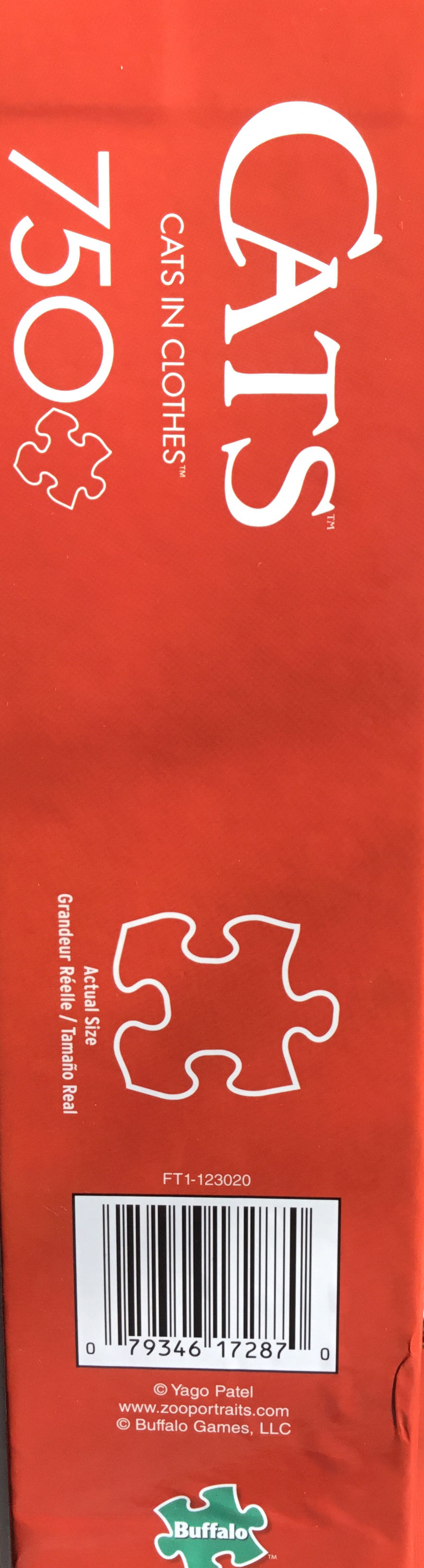 Cats In Clothes - Buffalo Games puzzle collectible [Barcode 079346172870] - Main Image 2