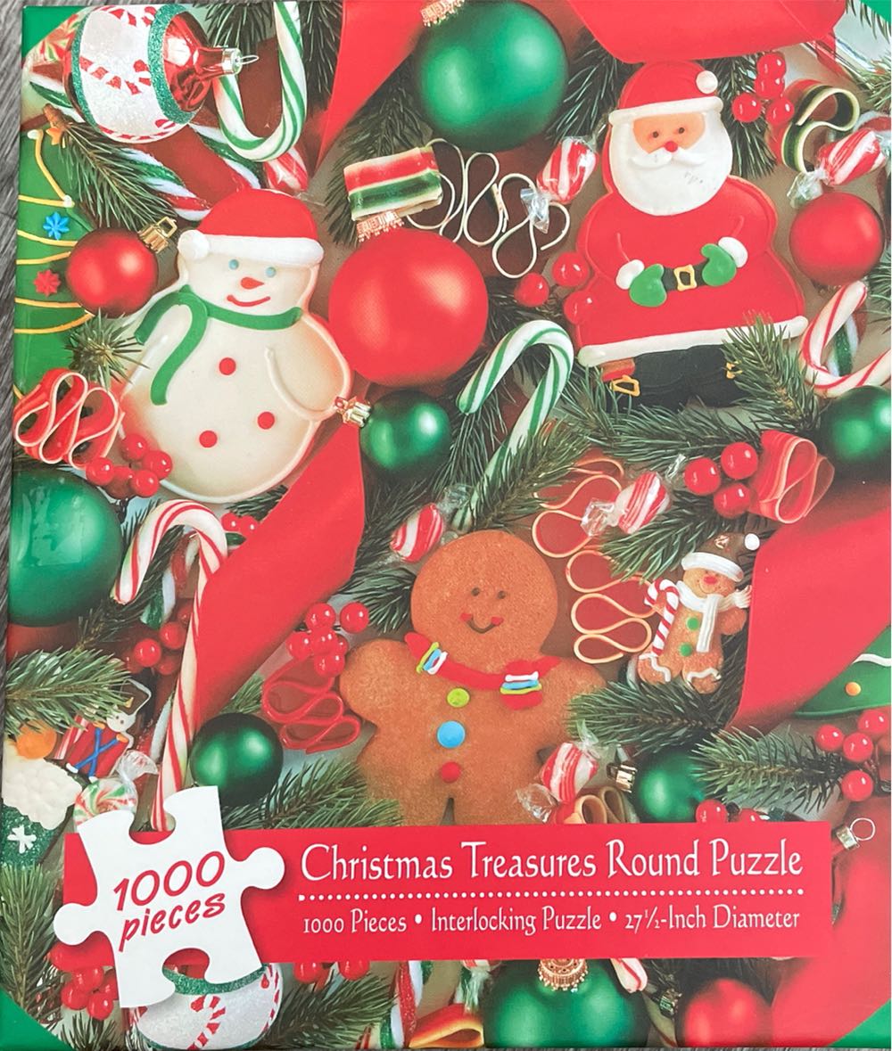 Christmas Treasures Round - Current puzzle collectible - Main Image 1