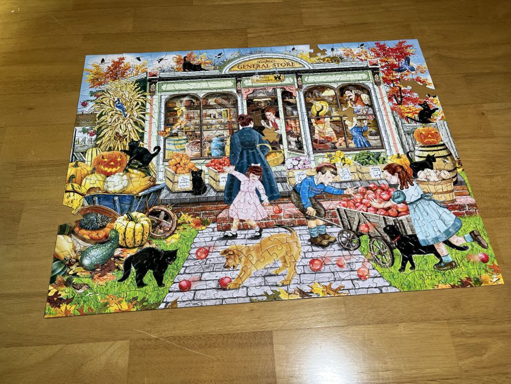 Manfred’s General Store - Bits And Pieces puzzle collectible [Barcode 192949053435] - Main Image 2