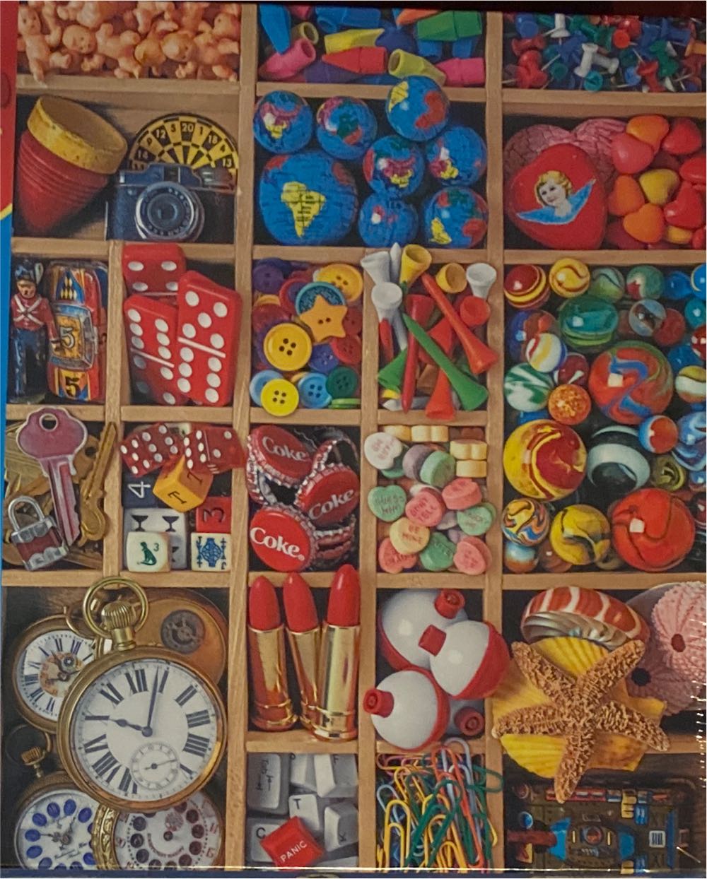 Tiny Treasures  - Springbok puzzle collectible [Barcode 091683107025] - Main Image 2