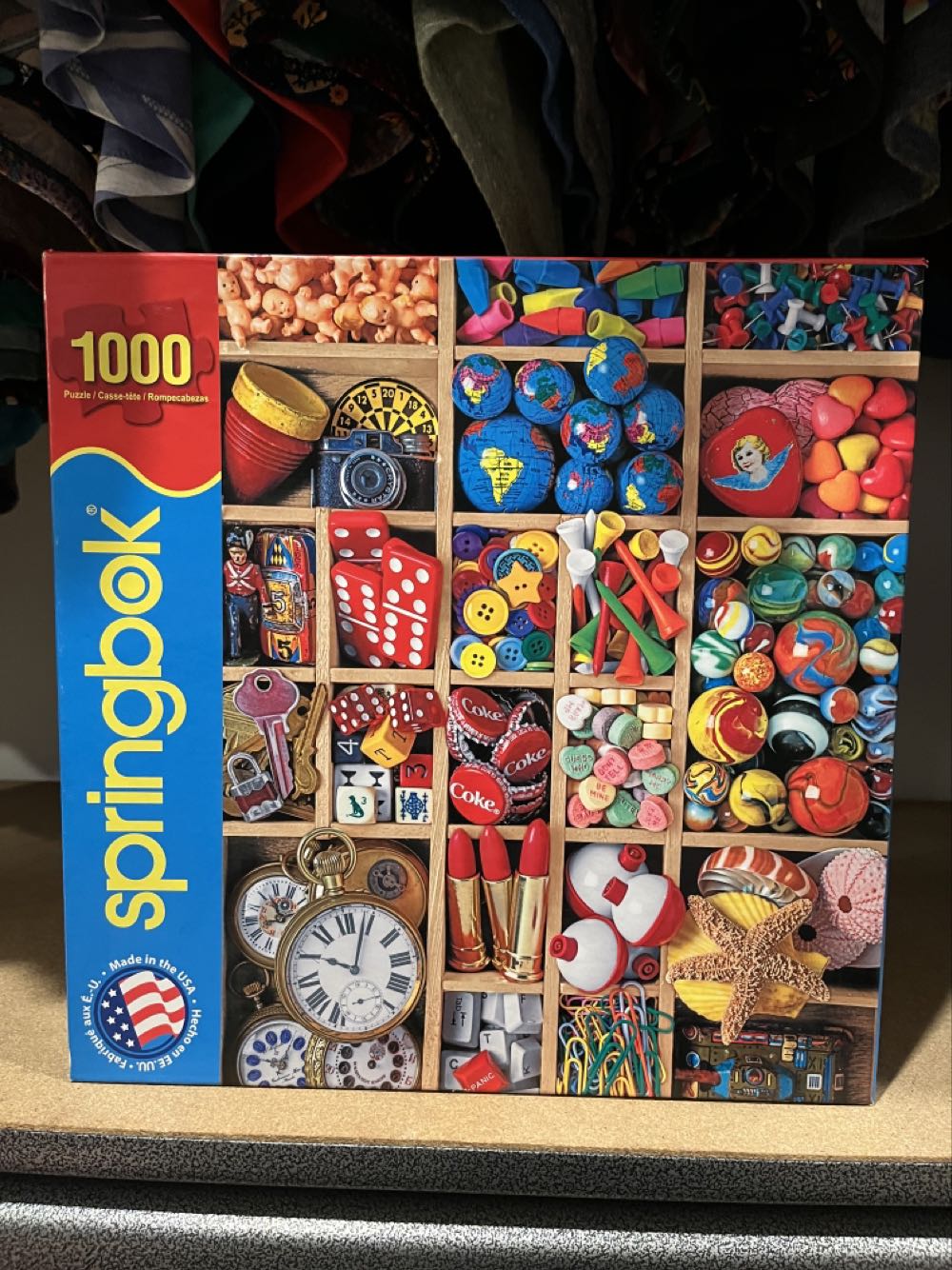 Tiny Treasures  - Springbok puzzle collectible [Barcode 091683107025] - Main Image 3