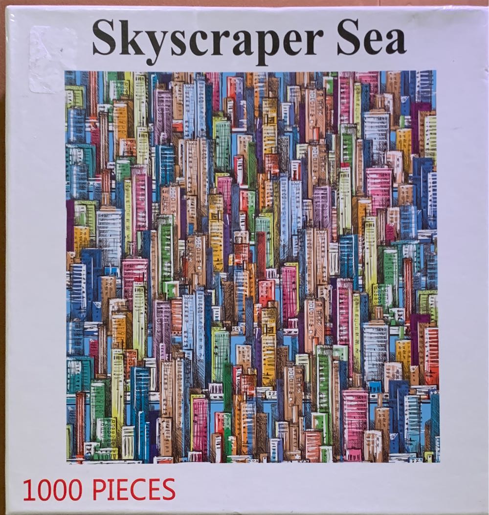 Skyscraper Sea - Bgraamiens Puzzle puzzle collectible [Barcode 701722358386] - Main Image 2