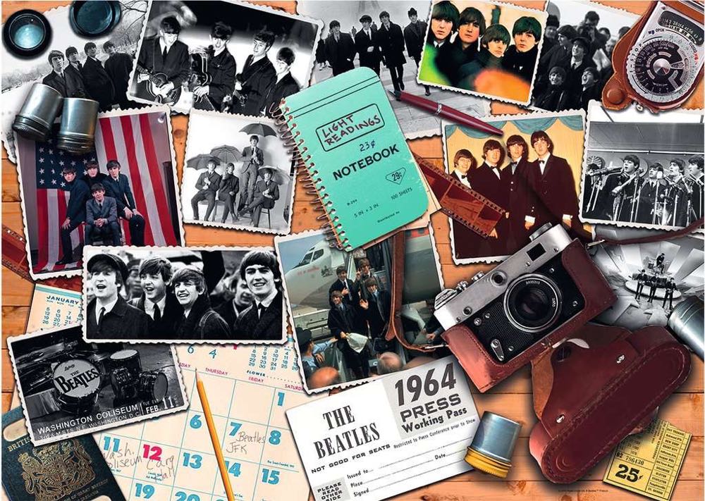 1964-A Photographer’s View - Beatles - Ravensberger puzzle collectible [Barcode 4005556139958] - Main Image 2