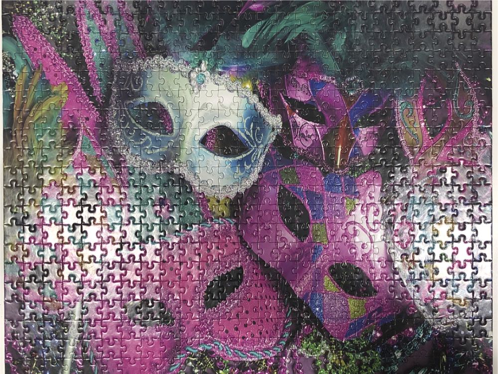 Mardi Gras - Puzzle Works puzzle collectible [Barcode 645336201433] - Main Image 3
