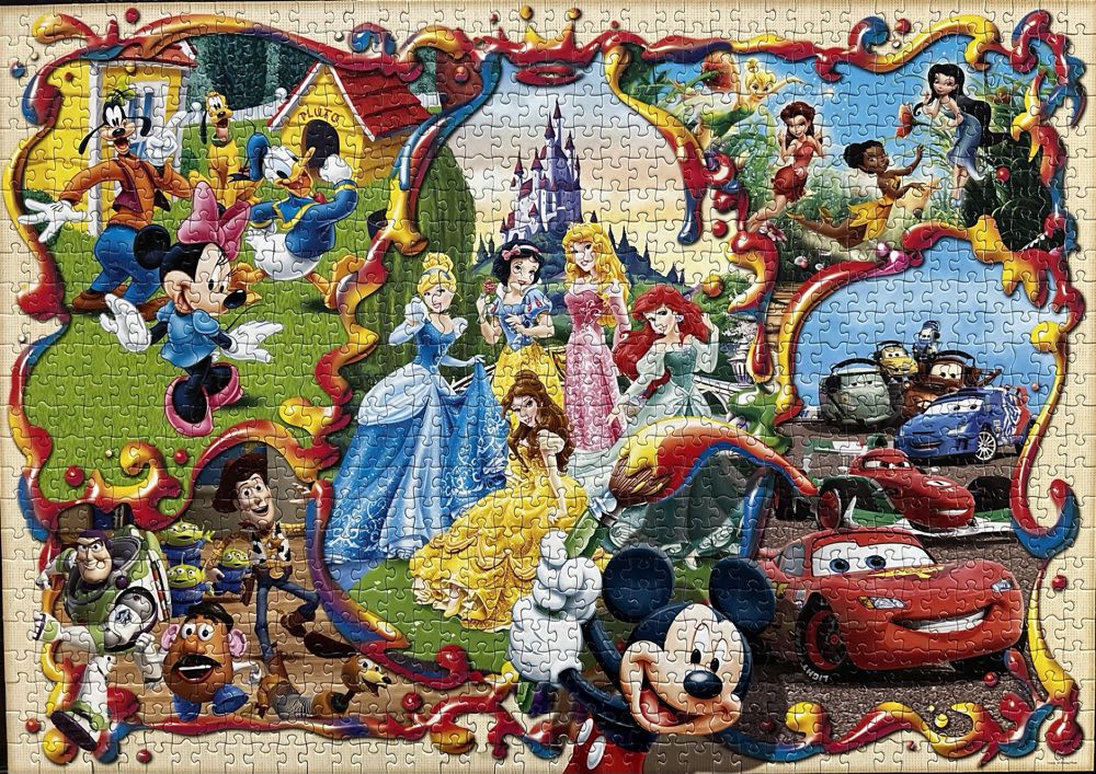 The Worlds of Disney - Educa puzzle collectible [Barcode 8412668155558] - Main Image 2