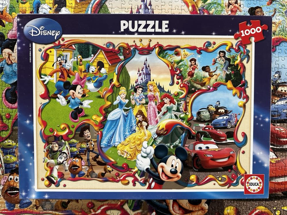 The Worlds of Disney - Educa puzzle collectible [Barcode 8412668155558] - Main Image 3