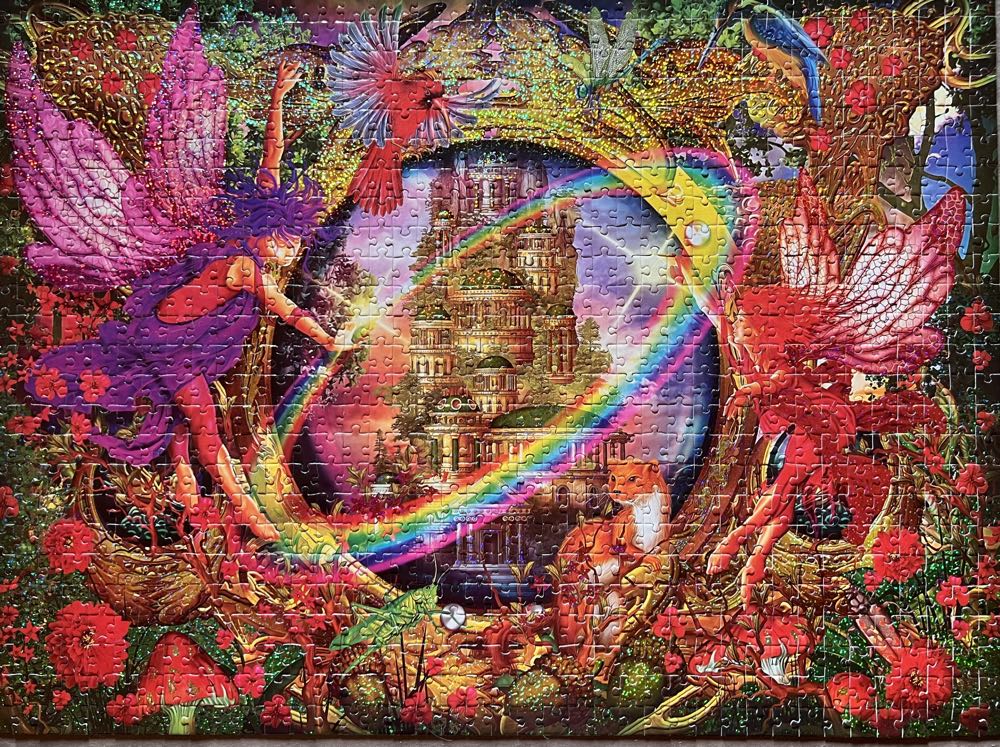 Faerie Glass - CraZArt puzzle collectible [Barcode 4895145416702] - Main Image 2