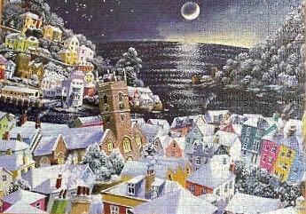Christmas Moon - Gibsons puzzle collectible [Barcode 5012269061987] - Main Image 3