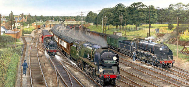 New Forest Junction - Gibsons puzzle collectible [Barcode 5012269040180] - Main Image 2