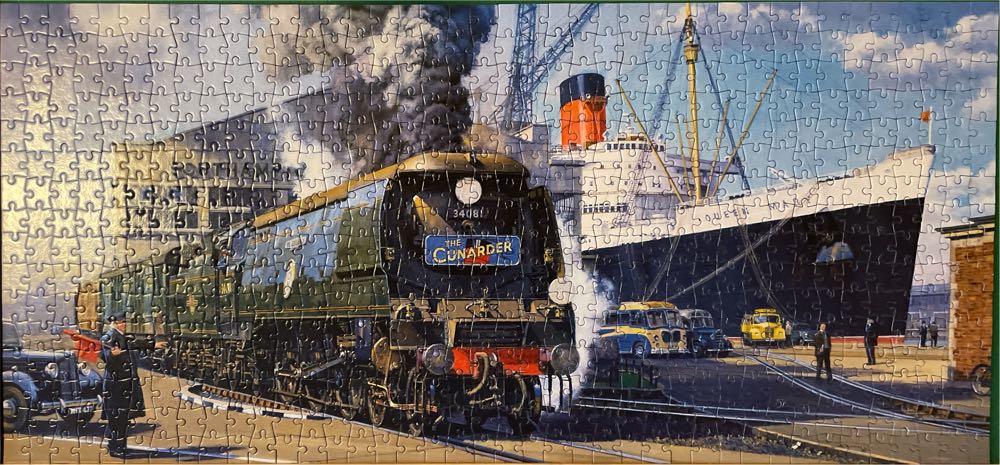 The Cunarder - Gibsons puzzle collectible [Barcode 5012269040074] - Main Image 2