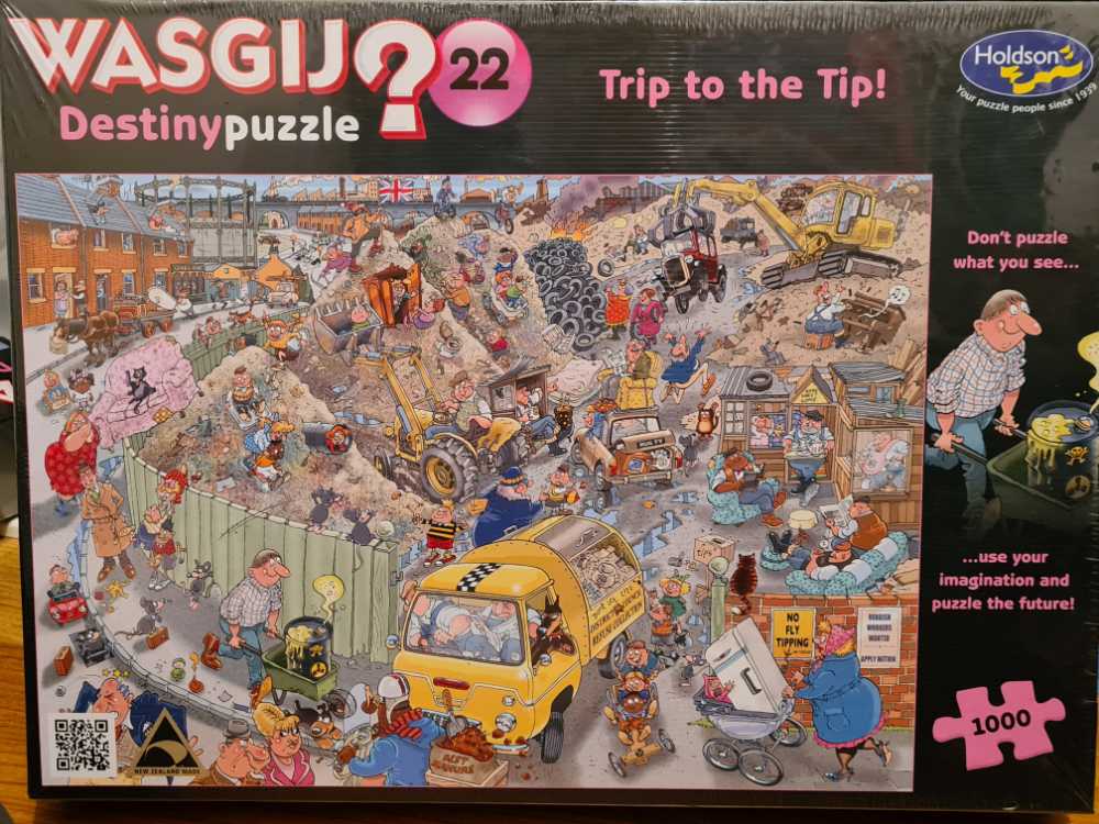 Wasgij Destiny 22 - Trip To The Tip - Holdson puzzle collectible [Barcode 9414131773824] - Main Image 2