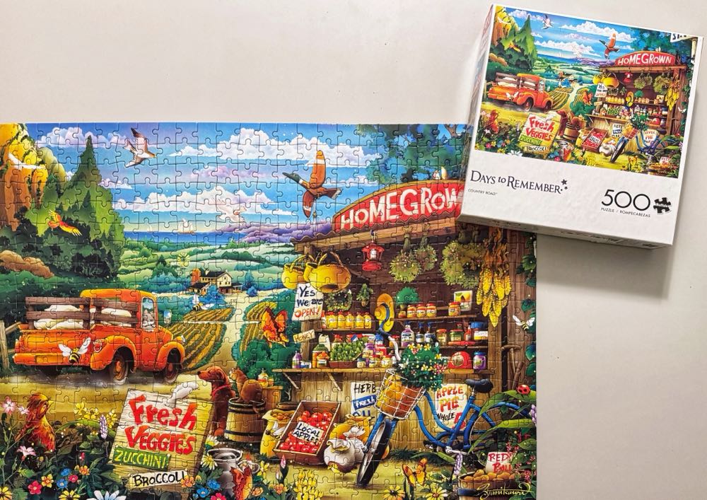 Country Road*^ - Buffalo Games puzzle collectible - Main Image 3