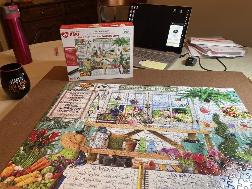 Garden Shed - Hart Puzzles puzzle collectible [Barcode 704846705456] - Main Image 2