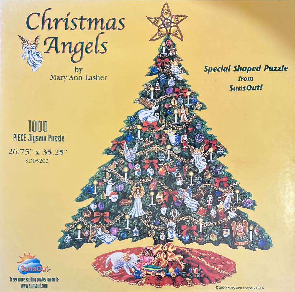 Christmas Angels - SunsOut puzzle collectible [Barcode 796780052024] - Main Image 2