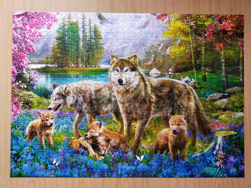 Trefl Lupine Family - Trefl puzzle collectible [Barcode 5900511105582] - Main Image 2