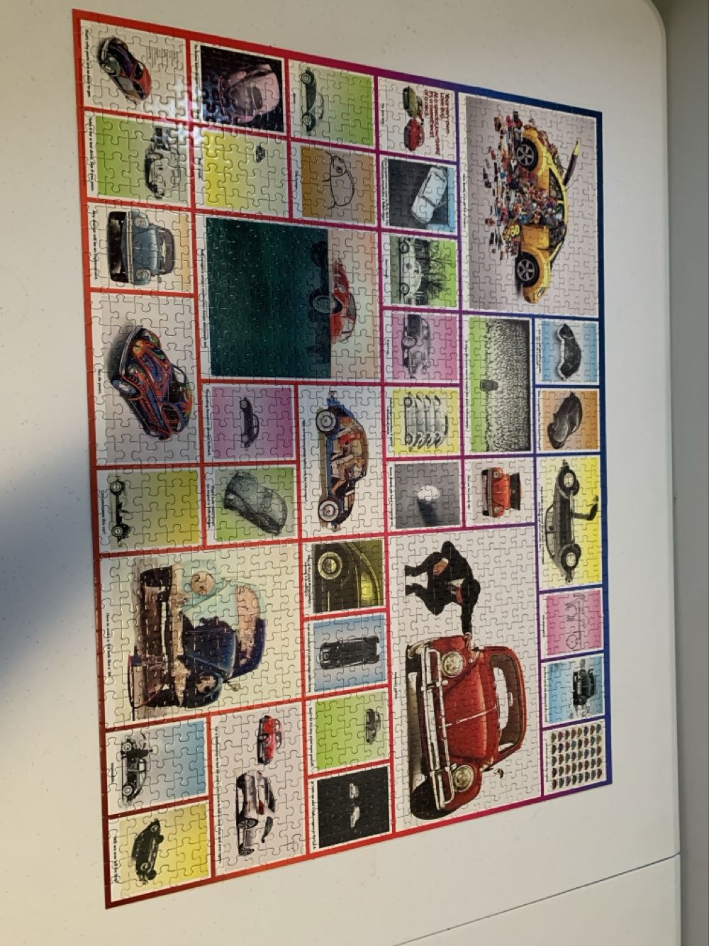 The VW Beetle - Eurographics puzzle collectible [Barcode 628136608008] - Main Image 2