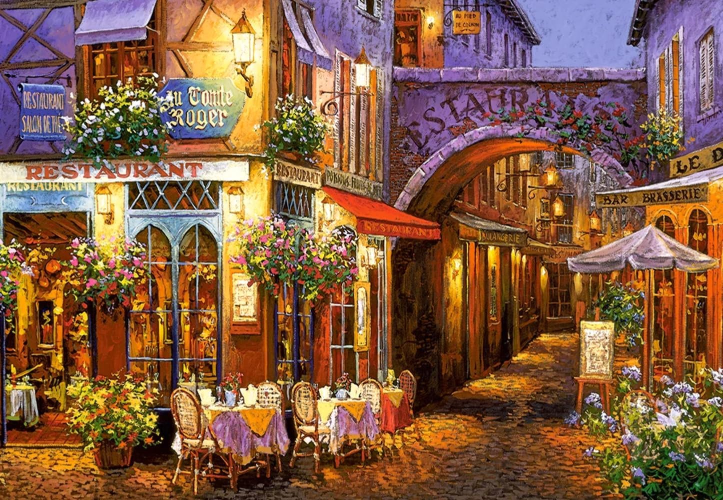 Evening In Provence - Castorland 🇵🇱 puzzle collectible [Barcode 5904438104123] - Main Image 2