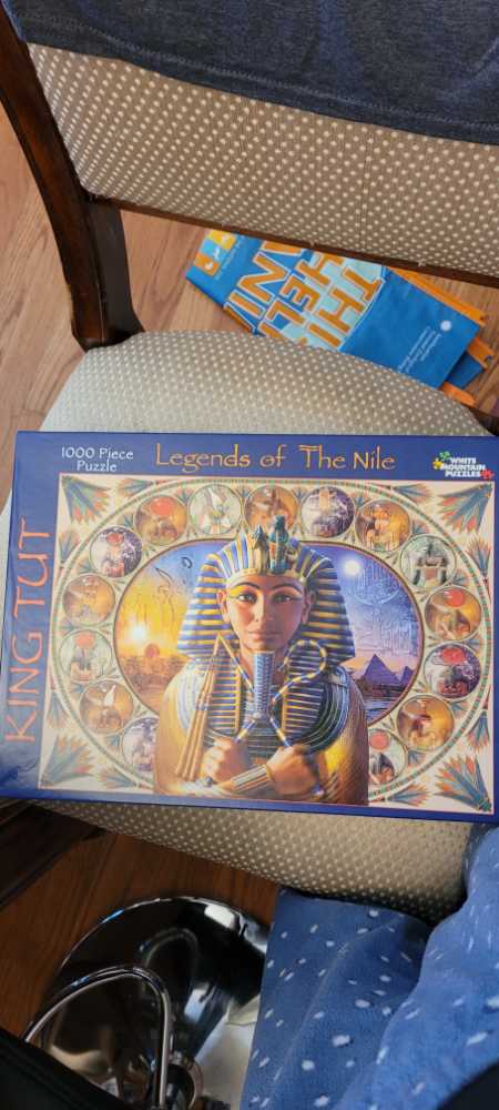 King Tut{BIG BOX} - White Mountain Puzzles puzzle collectible [Barcode 724849249283] - Main Image 2