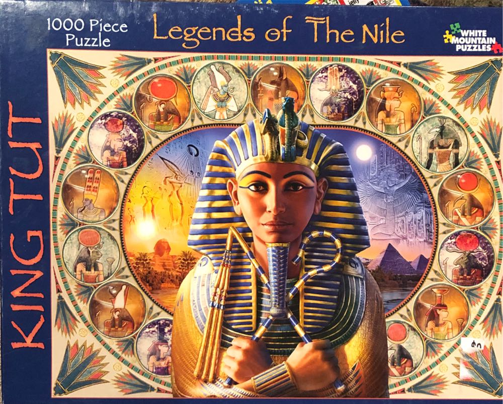 King Tut{BIG BOX} - White Mountain Puzzles puzzle collectible [Barcode 724849249283] - Main Image 3