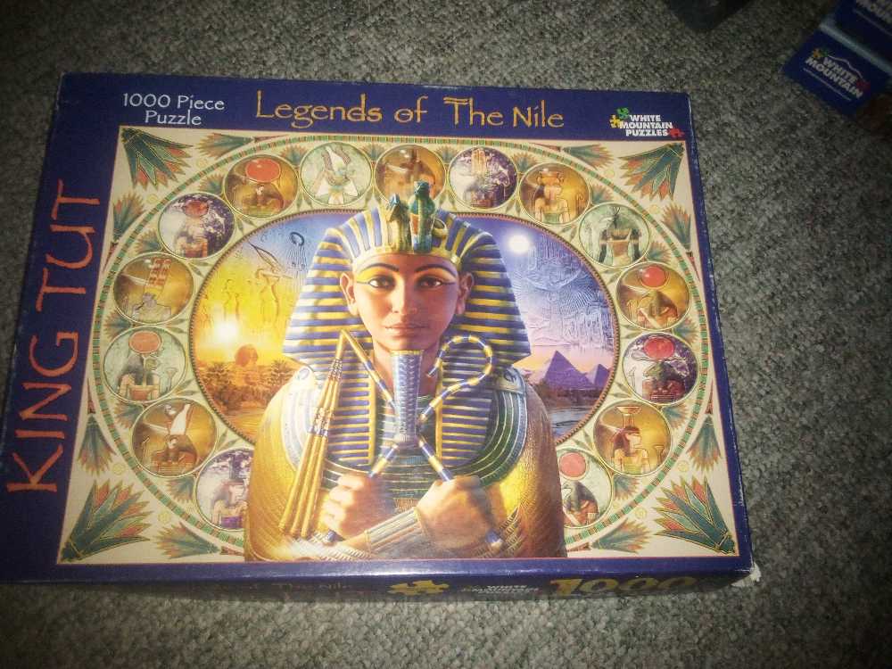 King Tut{BIG BOX} - White Mountain Puzzles puzzle collectible [Barcode 724849249283] - Main Image 4
