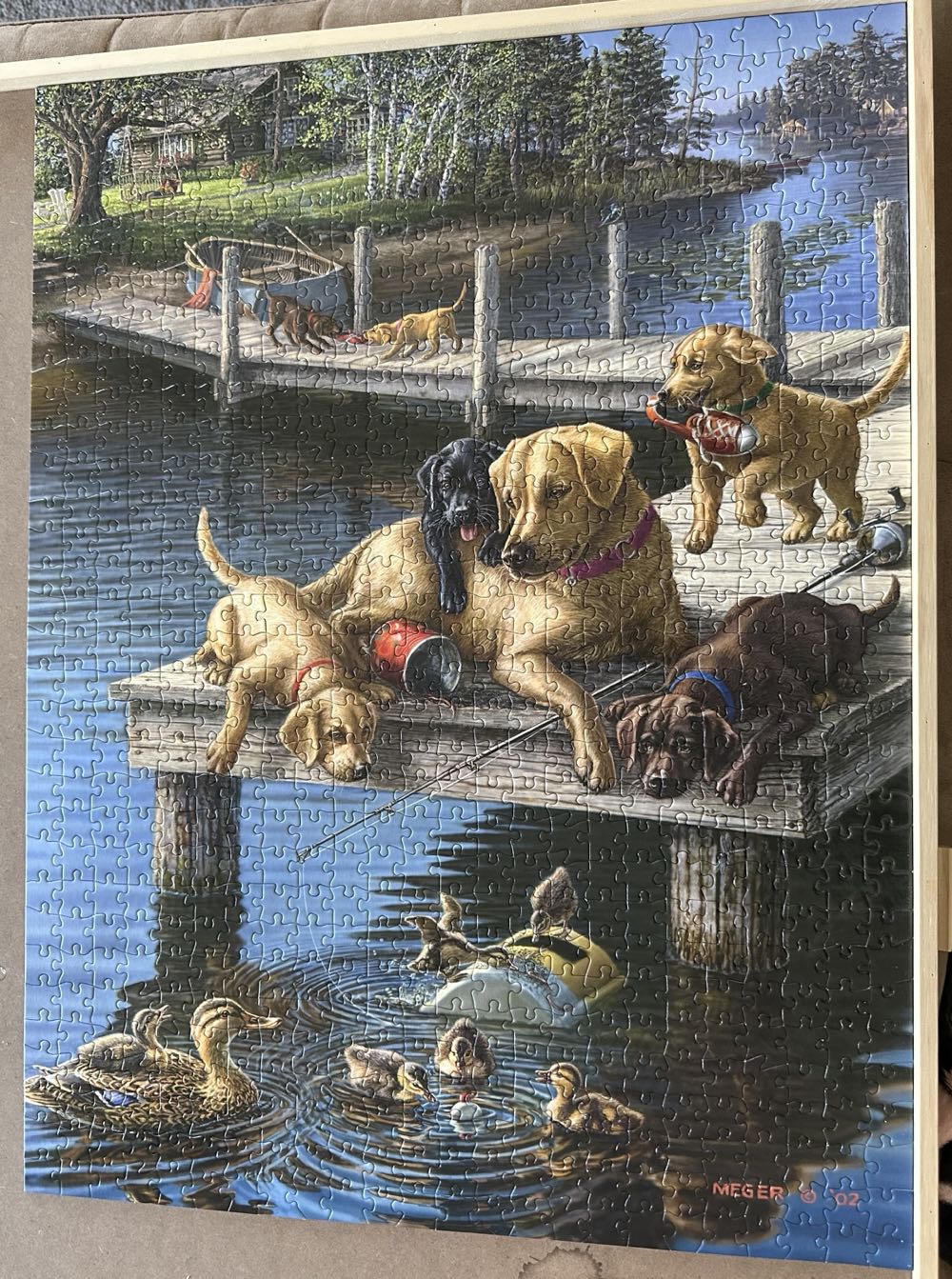 Summer School - Buffalo Games 🇺🇸 puzzle collectible [Barcode 079346173471] - Main Image 2