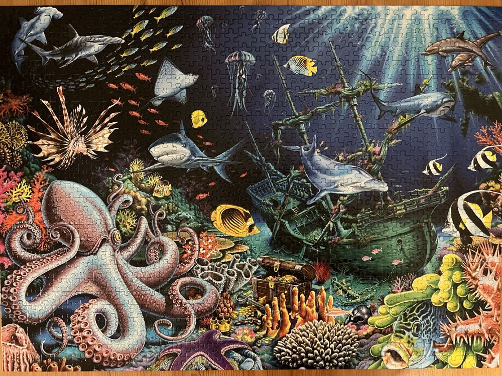 Sunken Treasure - Vermont puzzle collectible [Barcode 819273021472] - Main Image 2