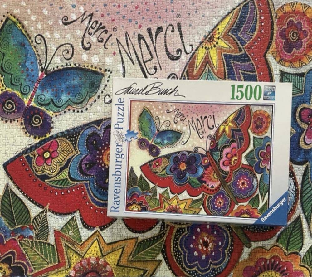 Colorful Butterflies - Ravensburger puzzle collectible [Barcode 4005556163328] - Main Image 4