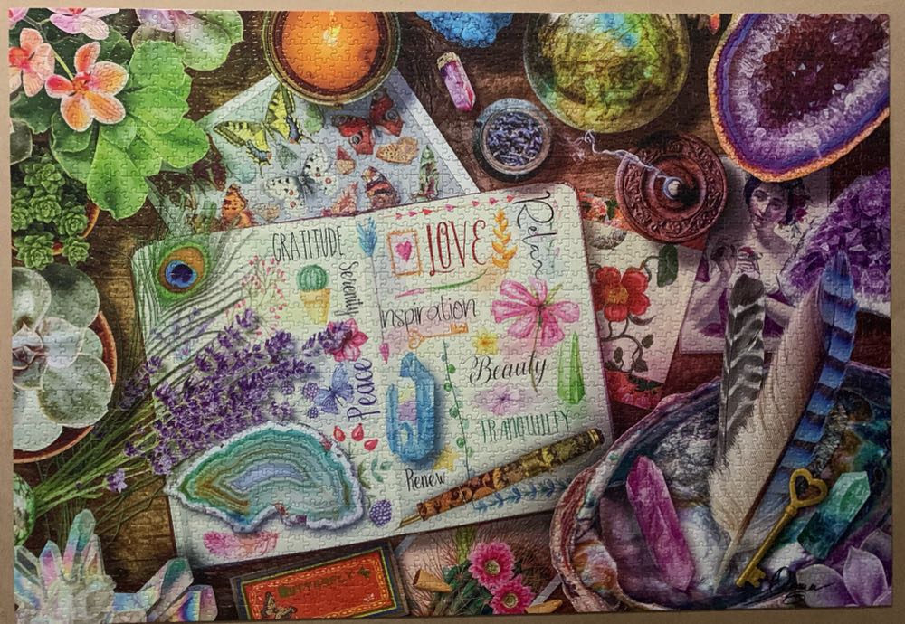 Happy Vibes^ - Buffalo Games puzzle collectible [Barcode 079346021178] - Main Image 2