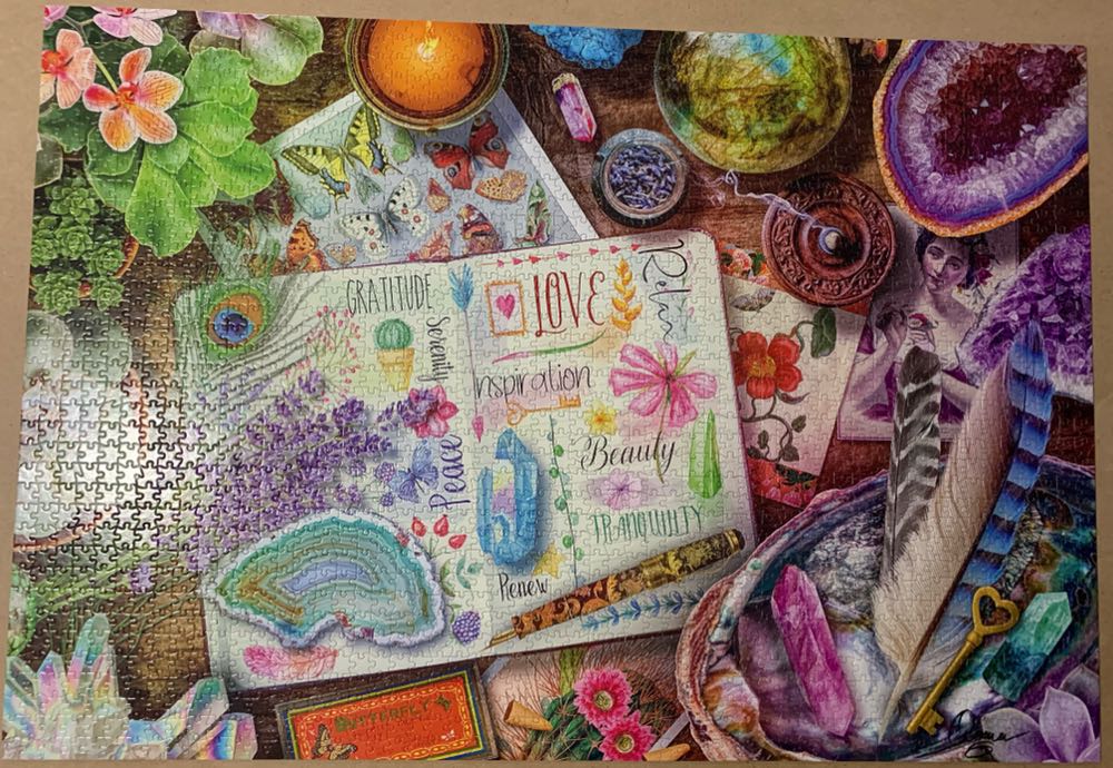 Happy Vibes^ - Buffalo Games puzzle collectible [Barcode 079346021178] - Main Image 3