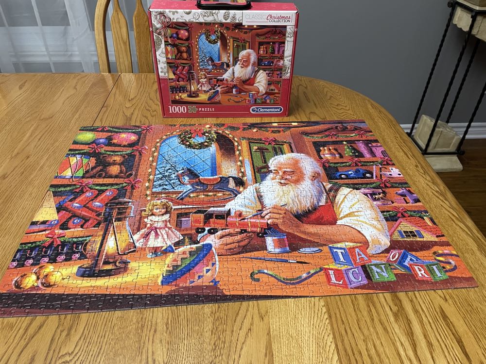 Santas Workshop - Clementoni puzzle collectible [Barcode 8005125395842] - Main Image 4