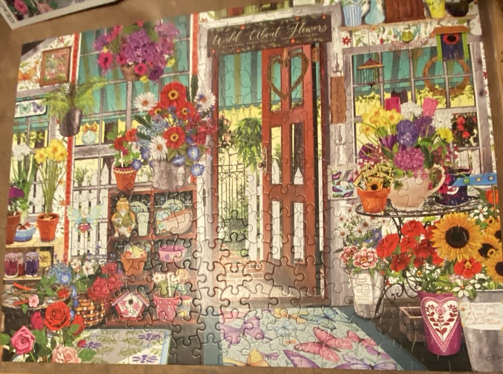 Flower Shop - Ceaco puzzle collectible [Barcode 021081222754] - Main Image 3