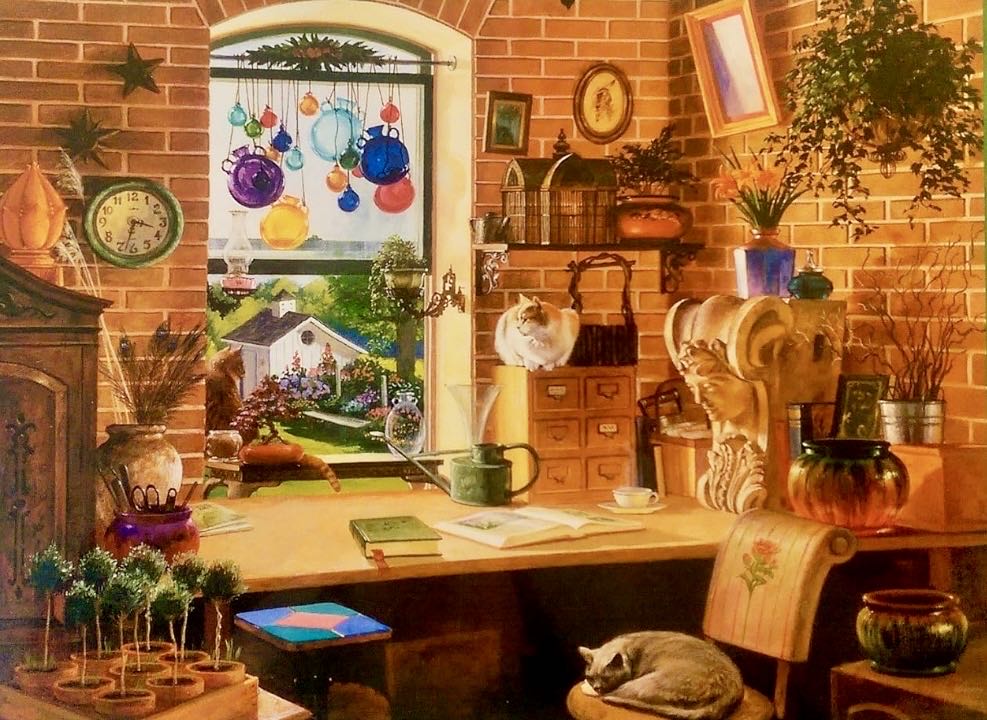 Room with a View - FX Schmid puzzle collectible [Barcode 099252788293] - Main Image 2