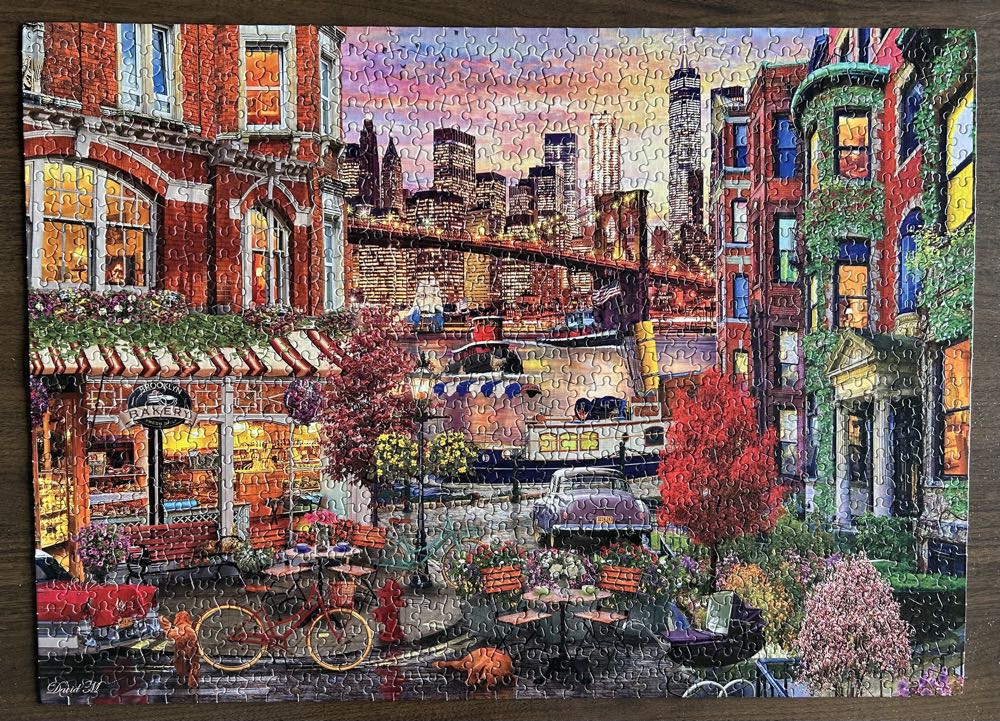 Cities: Brooklyn Bakery - Ceaco 🇺🇸 puzzle collectible [Barcode 021081310451] - Main Image 2