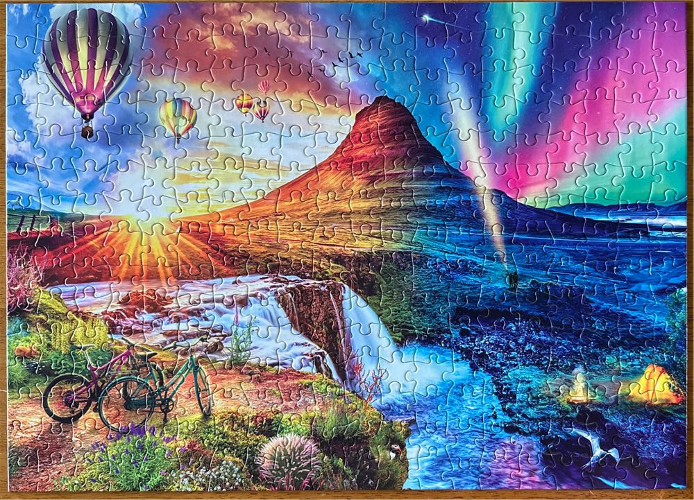 40 Icelandic Mountain - Buffalo Games puzzle collectible [Barcode 079346027484] - Main Image 2