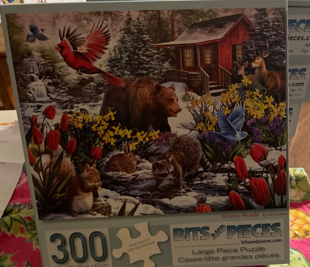 42 Winter Woods - Bits And Pieces puzzle collectible [Barcode 192949036384] - Main Image 2