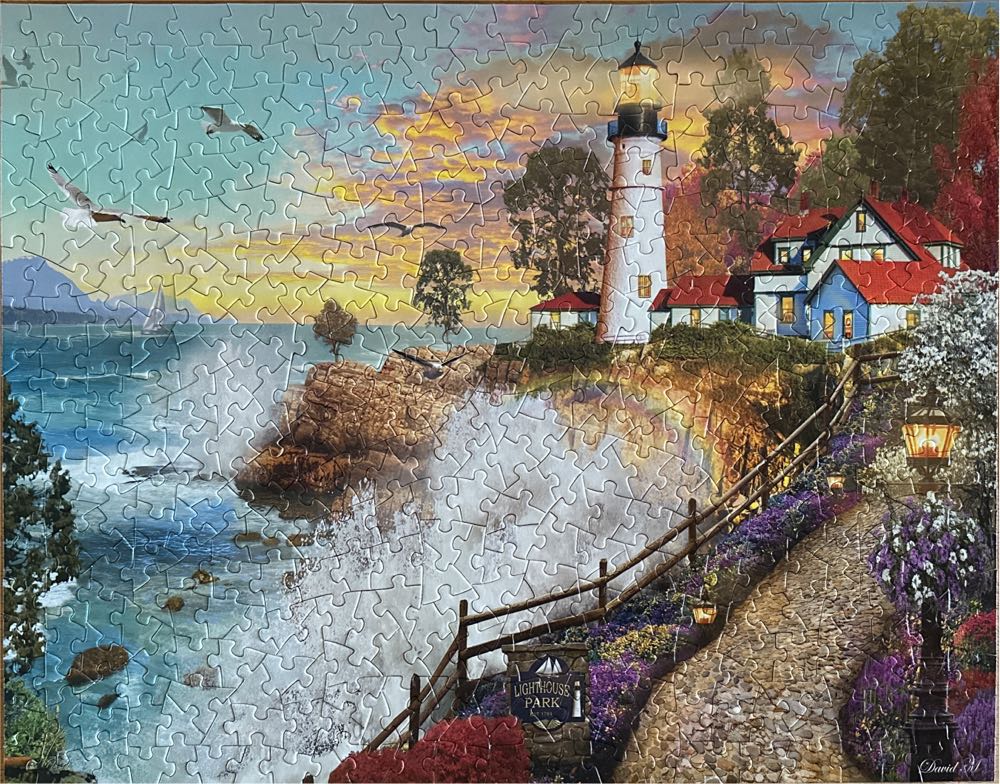 Lighthouse Park - Bits And Pieces puzzle collectible [Barcode 192949007056] - Main Image 2