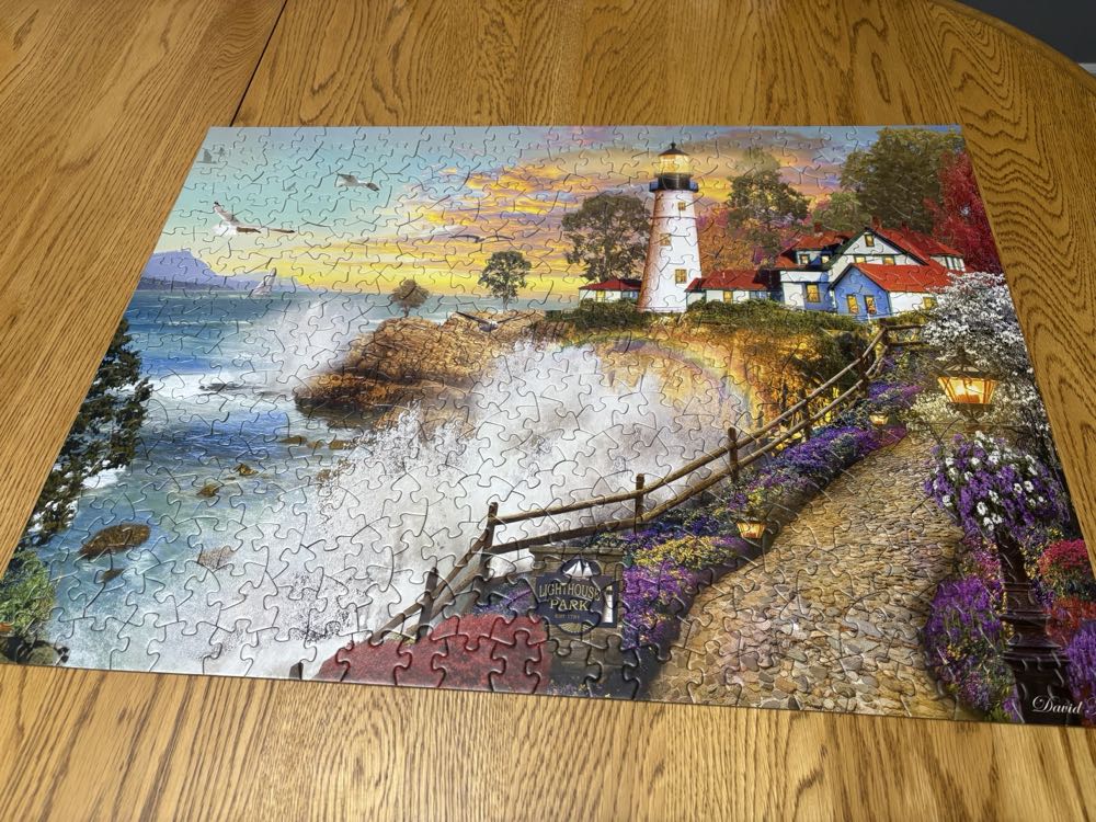 Lighthouse Park - Bits And Pieces puzzle collectible [Barcode 192949007056] - Main Image 3