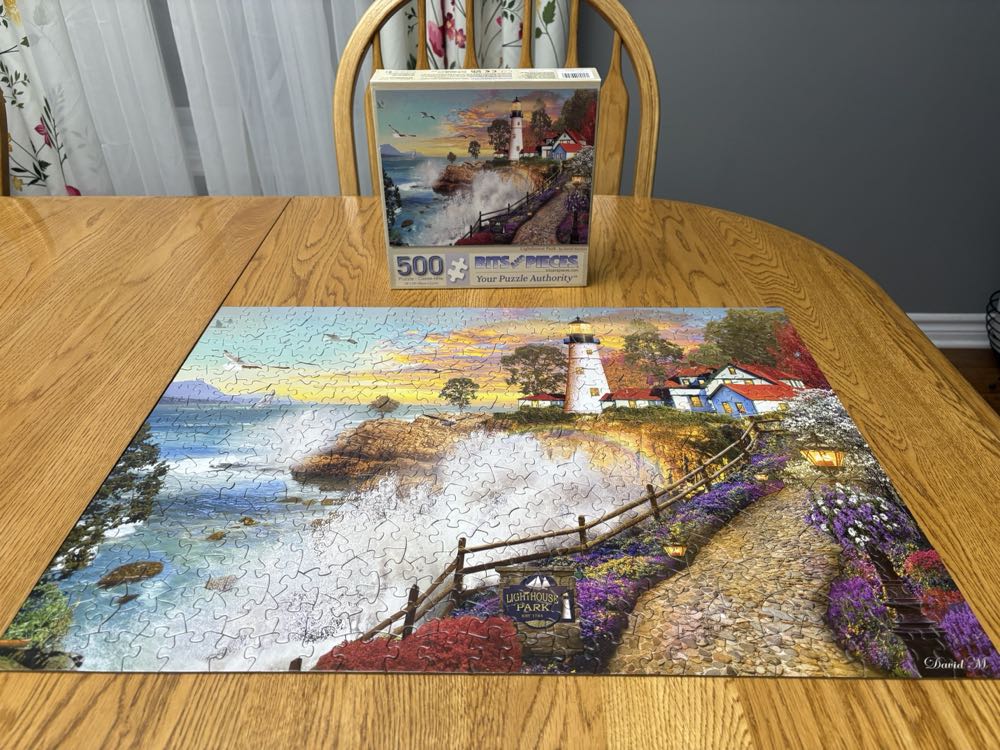 Lighthouse Park - Bits And Pieces puzzle collectible [Barcode 192949007056] - Main Image 4