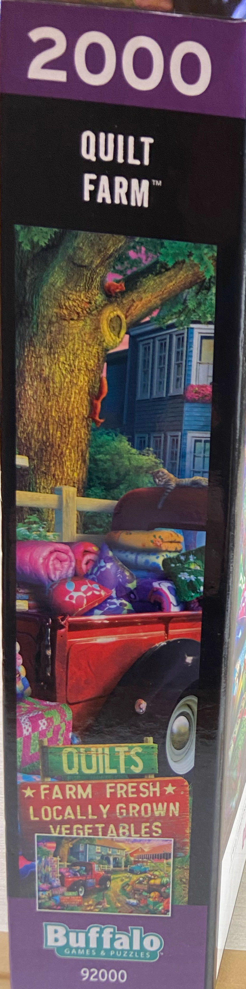 Quilt Farm - Buffalo puzzle collectible [Barcode 079346021109] - Main Image 2