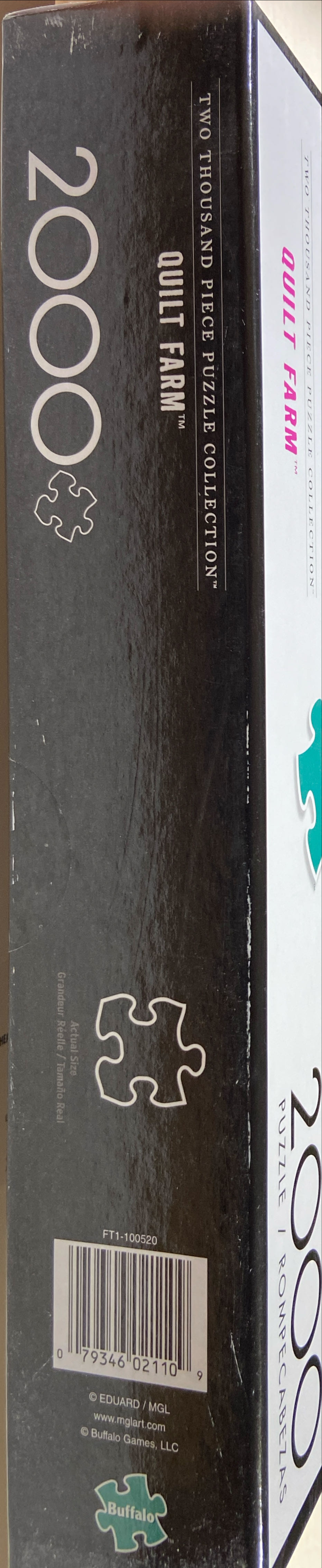 Quilt Farm - Buffalo puzzle collectible [Barcode 079346021109] - Main Image 3