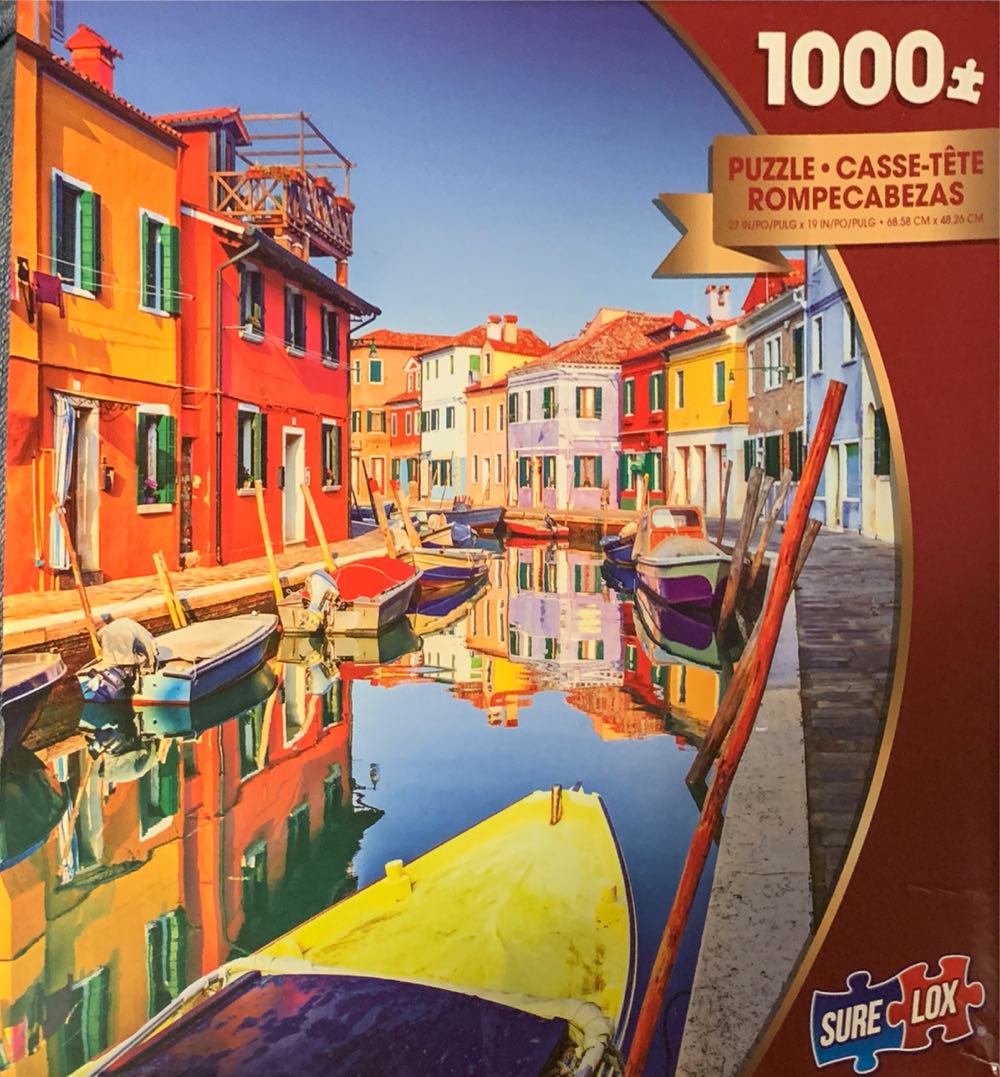 Burano, Venice - Sure Lox puzzle collectible [Barcode 686141111258] - Main Image 1