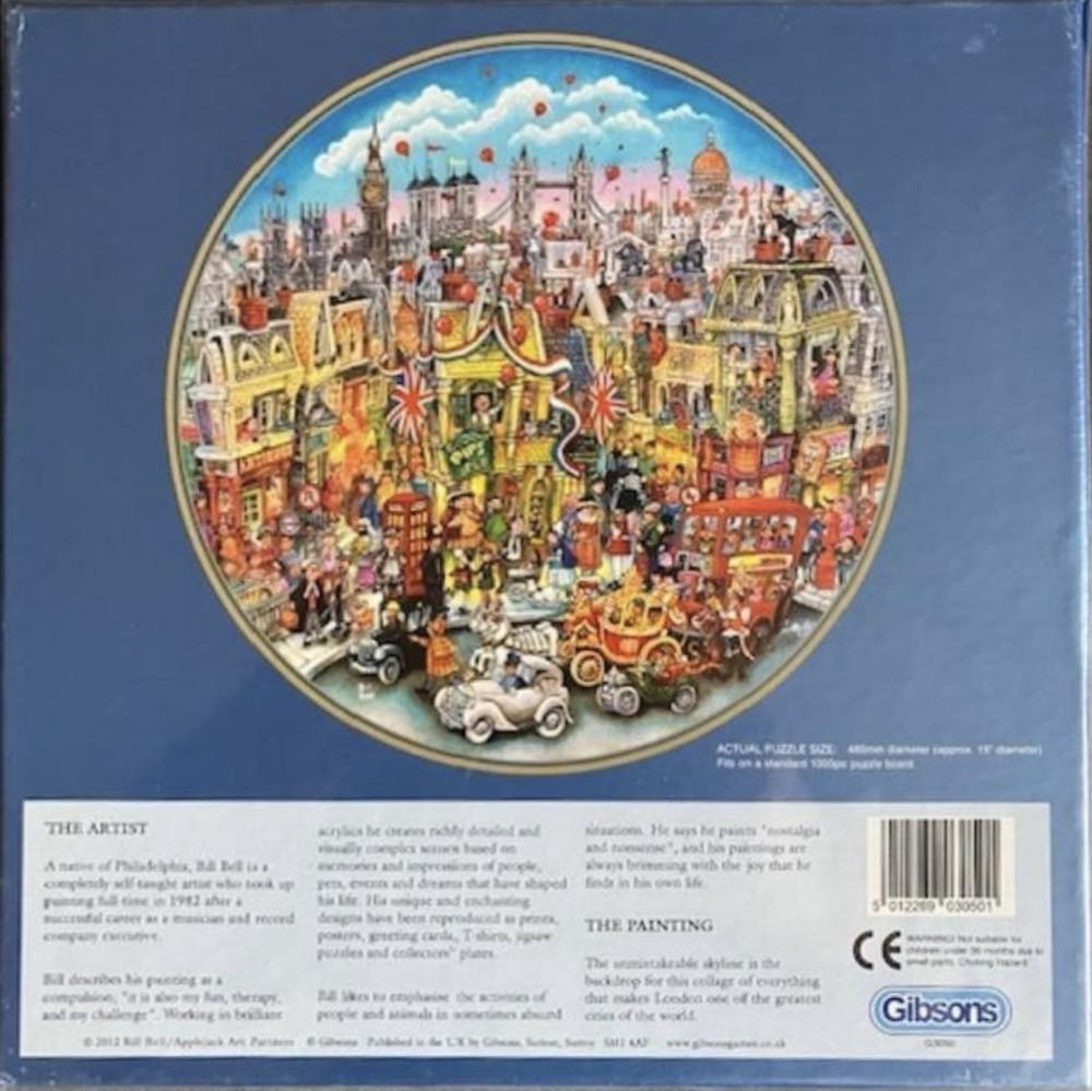 Rooftops & Pageantry🔴 - Gibsons puzzle collectible [Barcode 5012269030501] - Main Image 2