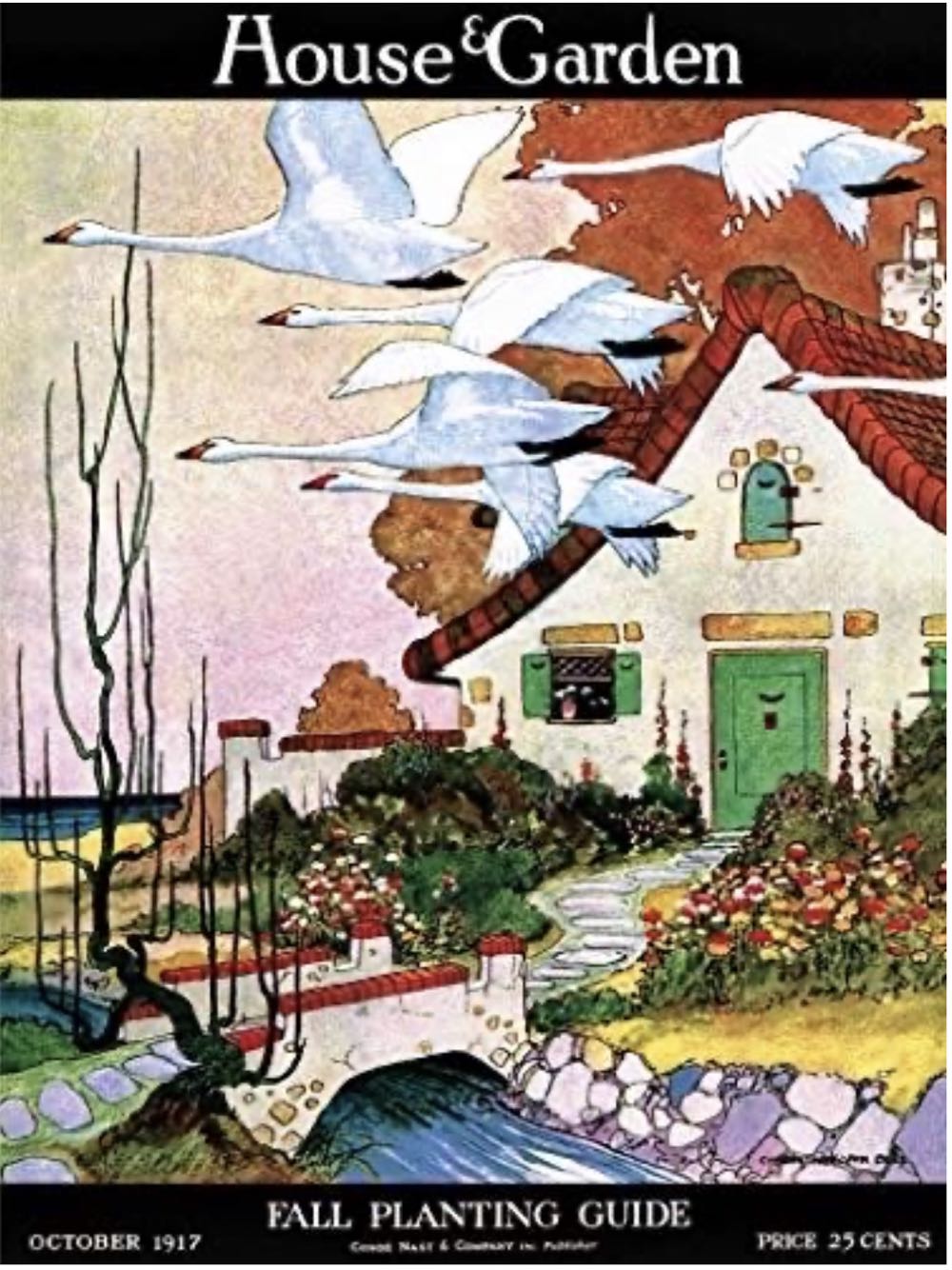 Swan Cottage - New York Puzzle Company puzzle collectible [Barcode 819844018276] - Main Image 2