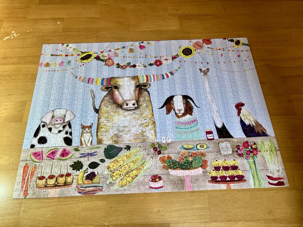 Corn Muffins  - Green Box Art &  Culture puzzle collectible [Barcode 842572166896] - Main Image 2