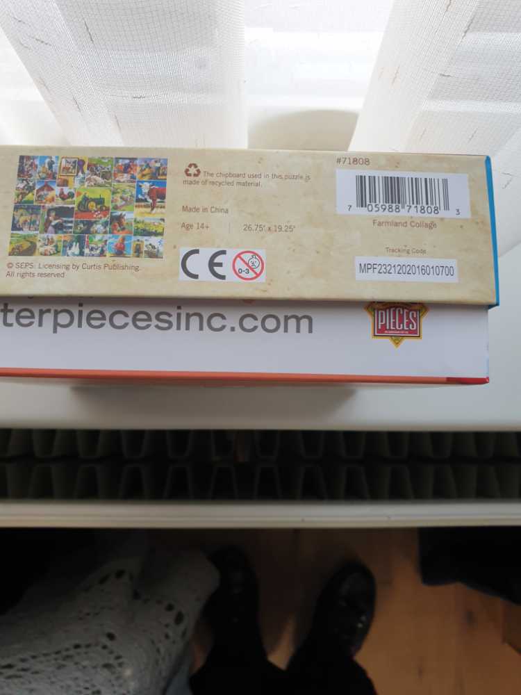 Piece Jigsaw Puzzle For Adult Family Or Kids Farmland Collage By Masterpieces 19.25”x26.75” Family Owned American Puzzle Company  puzzle collectible [Barcode 705988718083] - Main Image 2