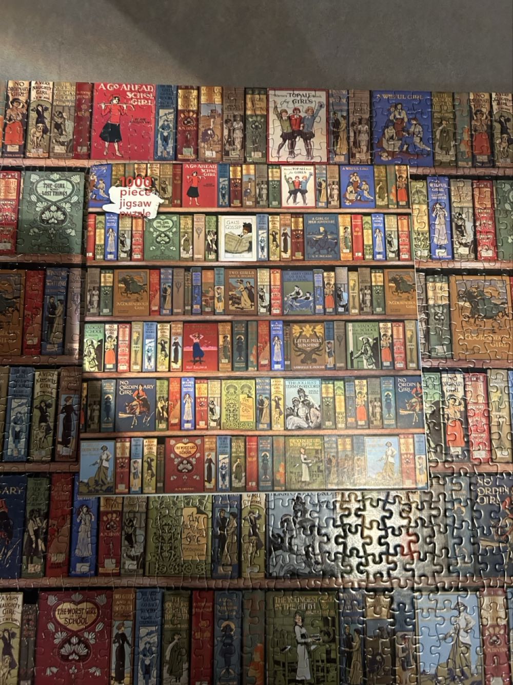 High Jinks! Bookshelves - Flame Tree Publishing puzzle collectible [Barcode 9781786646354] - Main Image 4