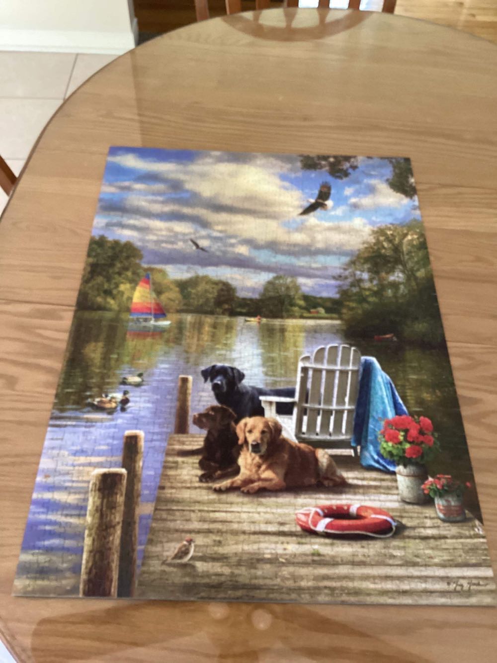 Dog Day Afternoon - Cobble Hill 🇺🇸 puzzle collectible [Barcode 625012802574] - Main Image 2