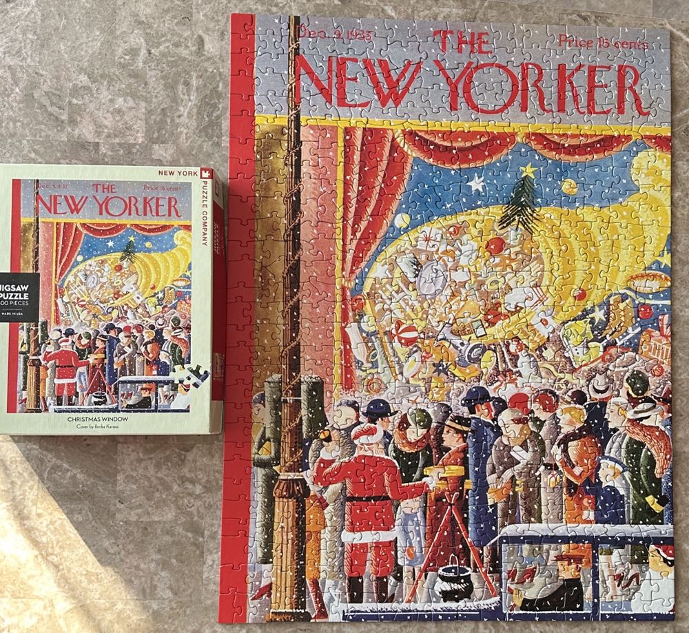 Christmas Window - New York Puzzle Company puzzle collectible [Barcode 819844015213] - Main Image 2