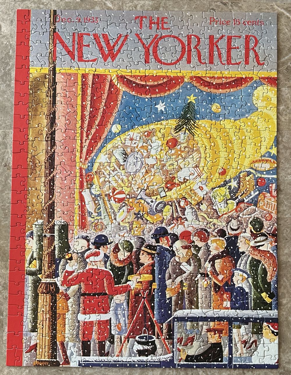 Christmas Window - New York Puzzle Company puzzle collectible [Barcode 819844015213] - Main Image 3